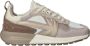 Kaotiko DETROIT GOLD WHITE-GOLD Lage sneakersDames sneakers Wit beige - Thumbnail 1