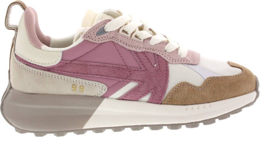 Kaotiko Dames Sneakers Detroit Wood Rose Oud