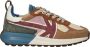Kaotiko Detroit Wood Multicolor Sneakers Vrouwen - Thumbnail 1