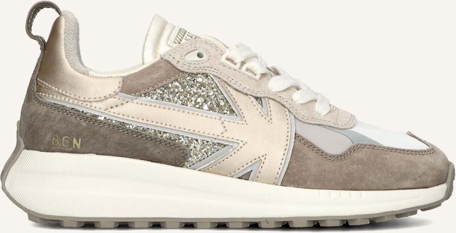 Kaotiko Glam Champagne Sneakers voor vrouwen