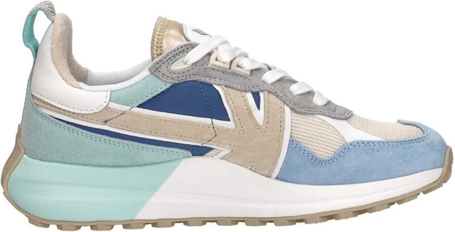 Kaotiko Detroit Sneakers Laag Licht blauw