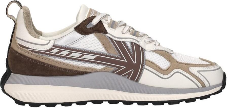 Kaotiko Vancouver Tech Sneakers Laag Gebroken wit