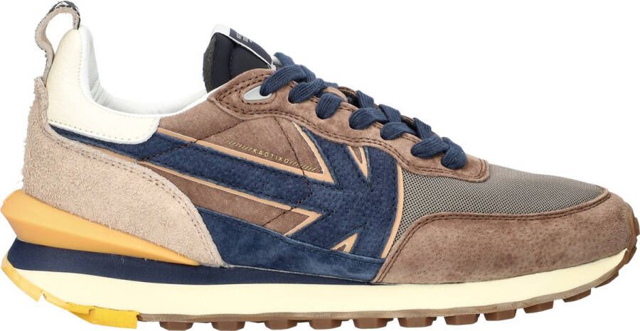 Kaotiko Nara Vintage suède sneakers bruin - Foto 1