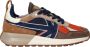 Kaotiko Vancouver Earth Man Sneakers Leren Sneaker Dames Multi - Thumbnail 4
