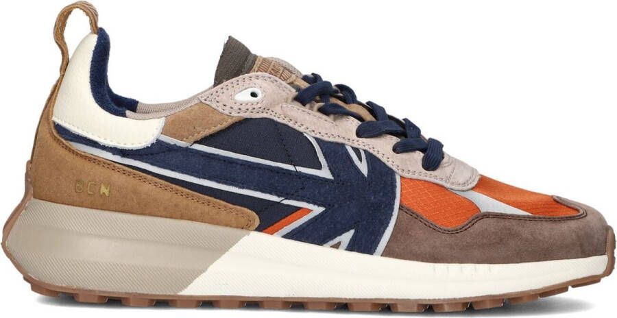 Kaotiko Vancouver Earth Man Sneakers Leren Sneaker Dames Multi