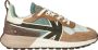 Kaotiko Vancouver heren sneaker Bruin multi - Thumbnail 1