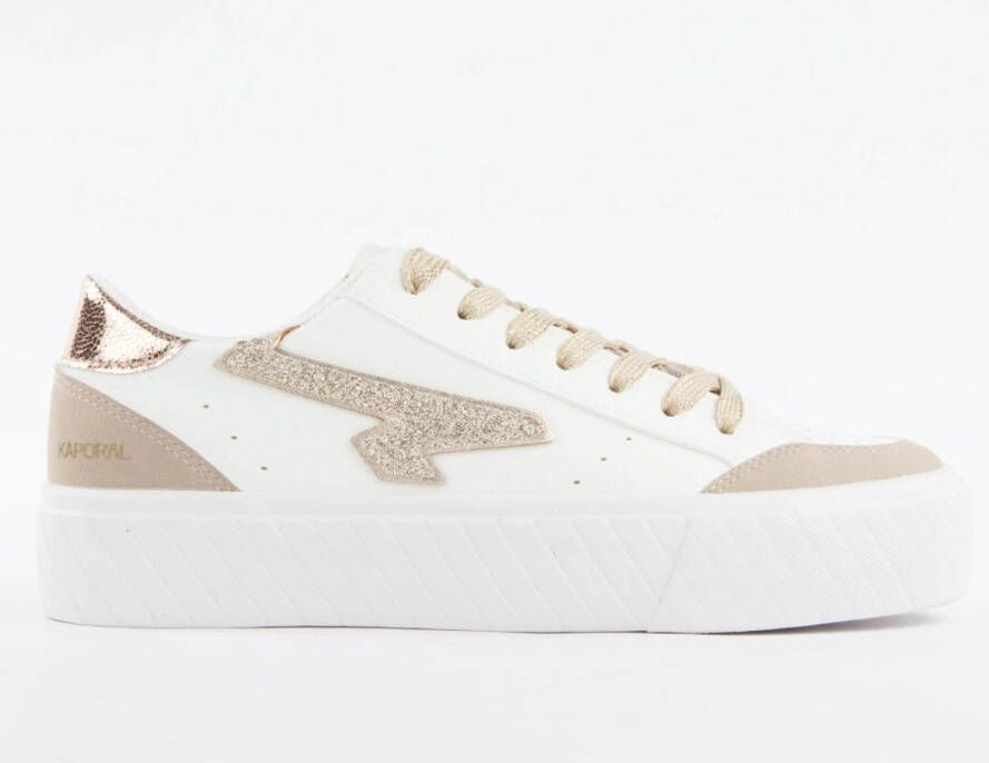 Kaporal Multicolor Platform Glitter Sneakers