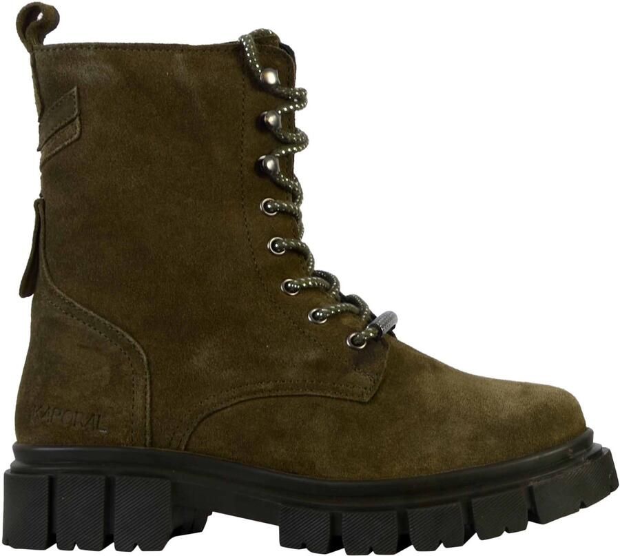 KAPORAL June leren enkellaarsje