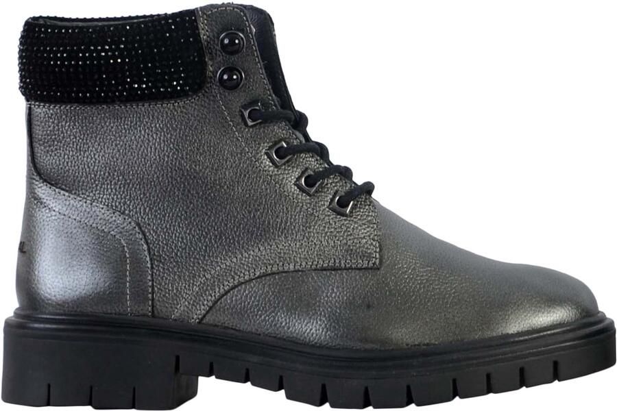 KAPORAL Zalma leren enkellaarsje