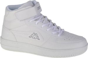 Kappa Bash Mid 242610-1014 Mannen Wit Sneakers