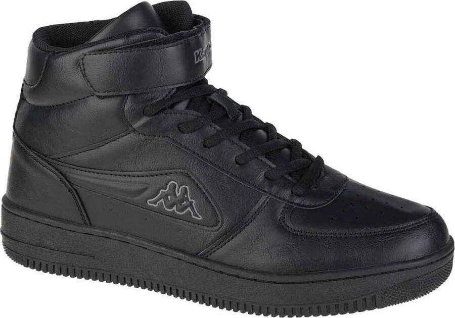 Kappa Bash Mid 242610-1116 Mannen Zwart Sneakers