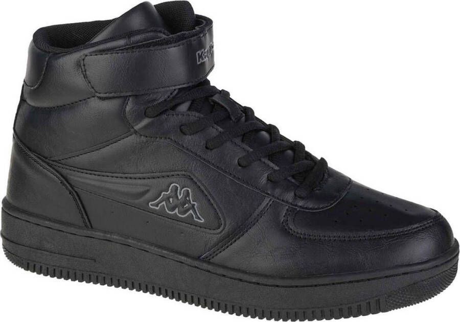 Kappa Stijlvolle Mid-Top Unisex Sneakers Black Heren - Foto 1