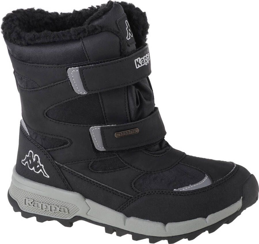 Kappa unisex kinderlaarzen Tieners winterschoenen gevoerd 260903T zwart