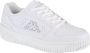 Kappa Unisex Sneaker mit Plateausohle 243235 White - Thumbnail 1