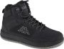 Kappa heren sneaker schoenen hoog gevoerd stijlcode 243046FUR 1111 zwart - Thumbnail 1