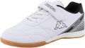 Kappa Indoor kinderschoenen wit-zwart 95K0783001 - Wit