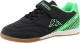 Kappa Indoor kinderschoenen Zwart-Groen 95K0783001 - Zwart