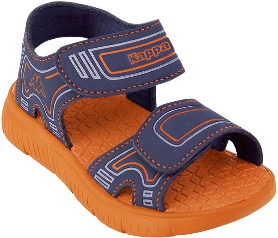 Kappa Sandalen Kinderen Kaleo K Donkerblauw-Oranje 260887K