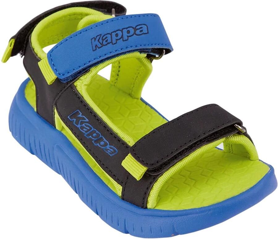 Kappa Sandalen Kinderen Kana MF Blauw-Groen-Zwart 260886MFK - Foto 2