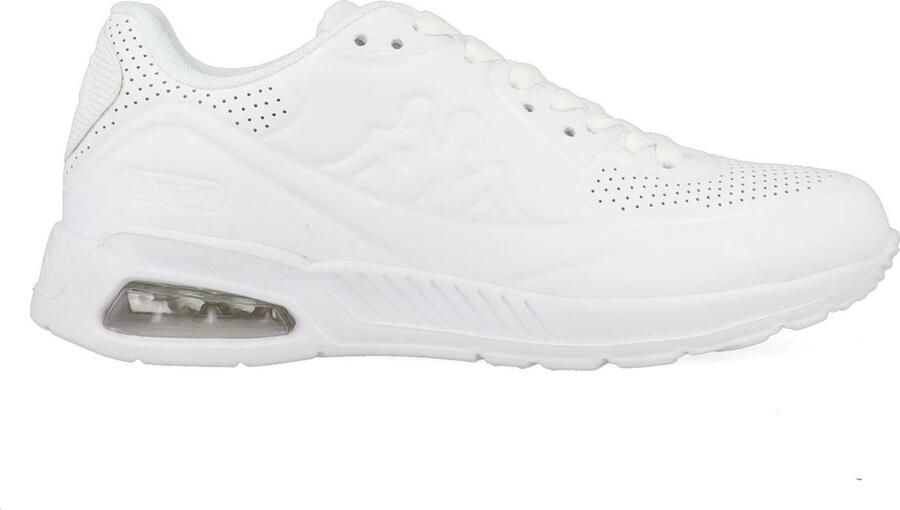Kappa Unisex Sneaker mit Luftkissen 243306OC White