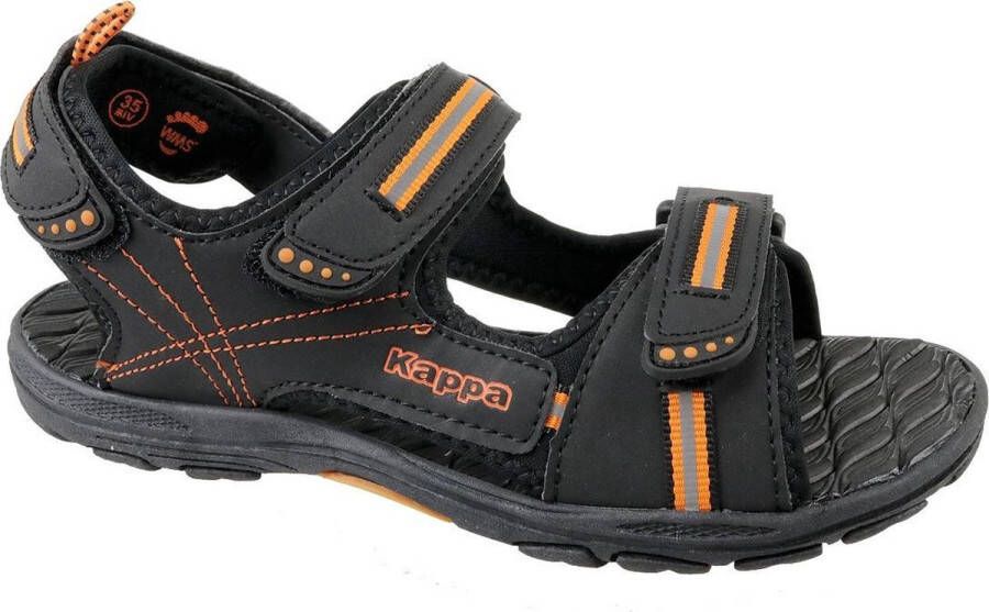 Kappa Korfu K 260448K-1144 Vrouwen Zwart Sportsandalen