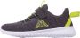 Kappa Sneaker für Kinder 260907MFK Grey Lime - Thumbnail 1