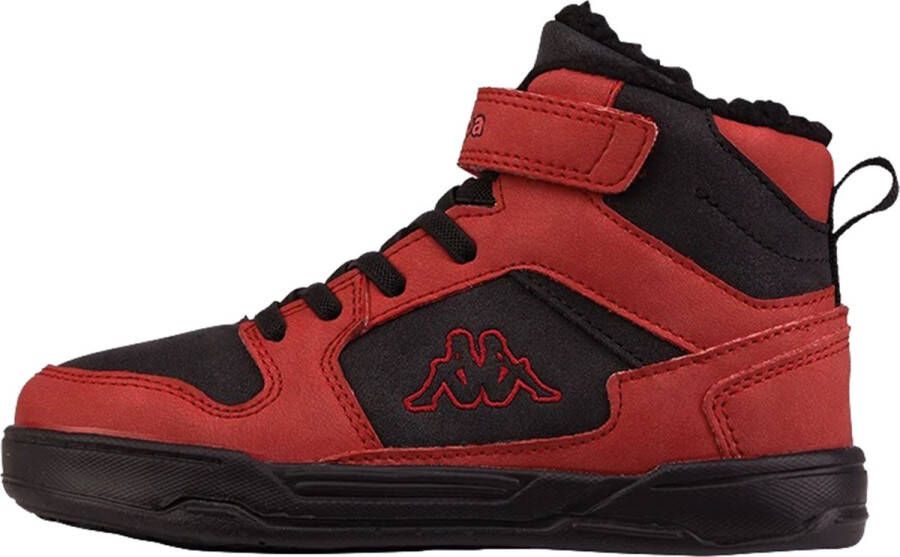 Kappa Unisex kindersneaker High Top Stylecode 261071 2011 rood