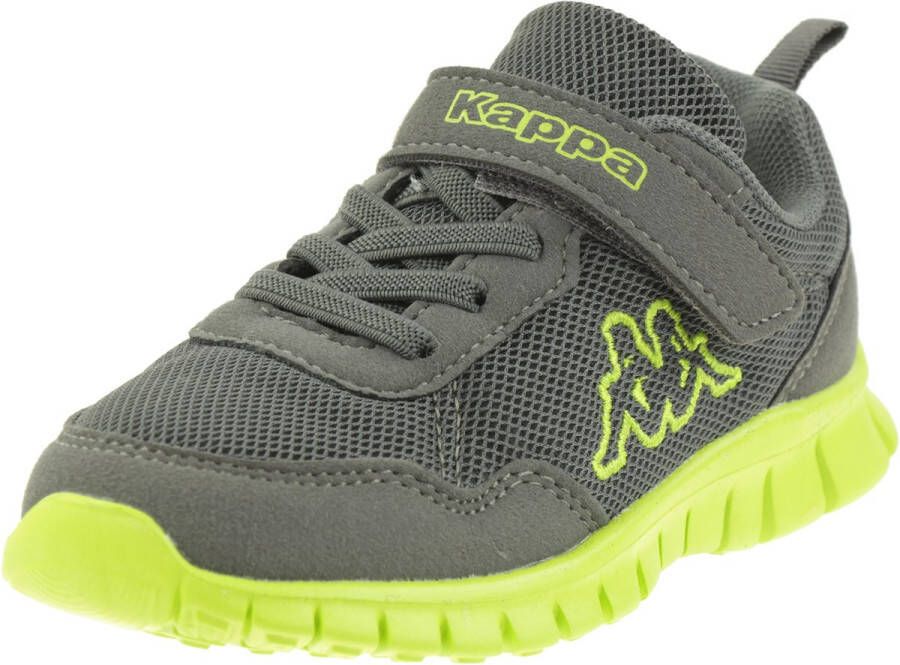 Kappa Unisex Kindersneaker Sneaker 260982BCK 1633 Grijs Lime
