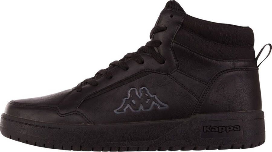 Kappa Unisex Mid Cut Sneaker 243317OC Black Grey