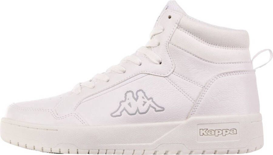 Kappa Unisex Mid Cut Sneaker 243317OC White L´grey