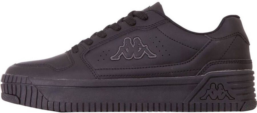 Kappa Unisex Sneaker mit Plateausohle 243235 Black
