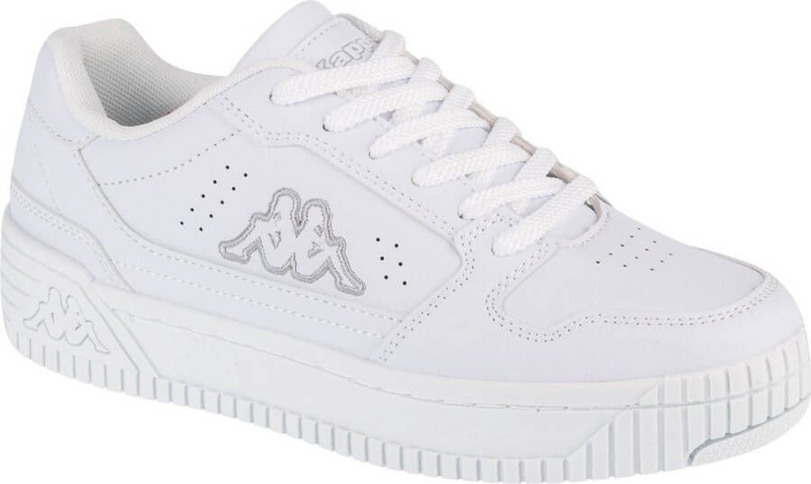 Kappa Unisex Sneaker mit Plateausohle 243235 White