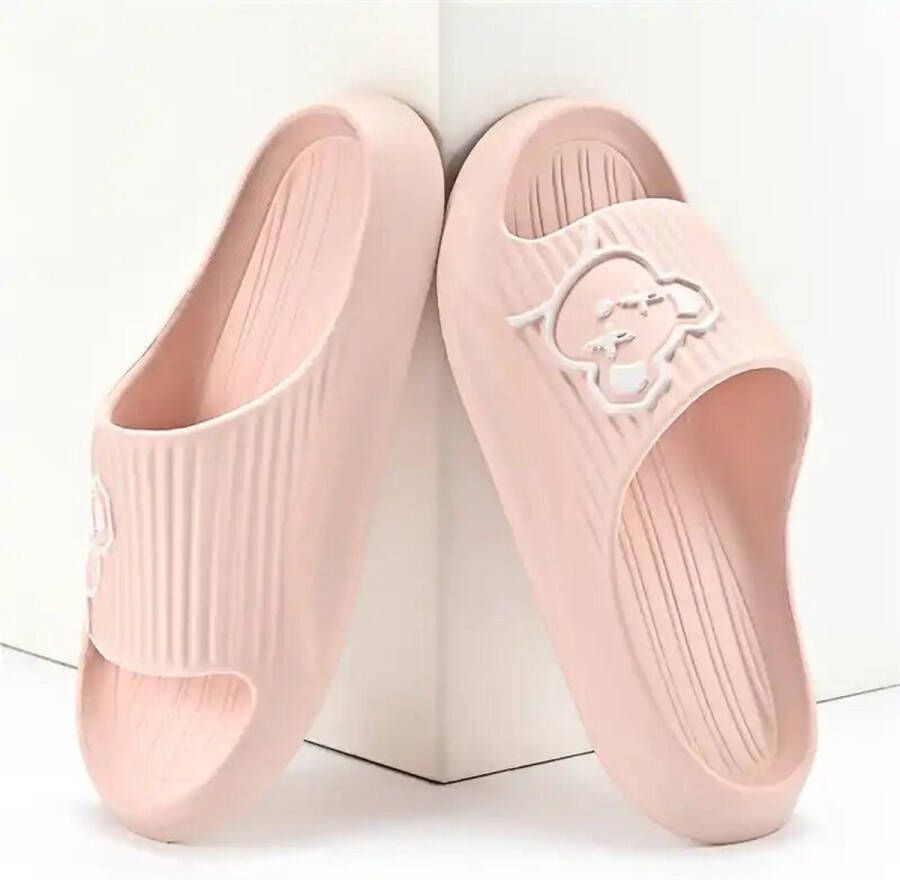 Karel Willems Trading Nieuwe Stijl Zomer Cartoon Print Beer Eva Slippers- Huishoudelijke- Antislip Zachte Bodem Badkamer Sandalen nen Thuis