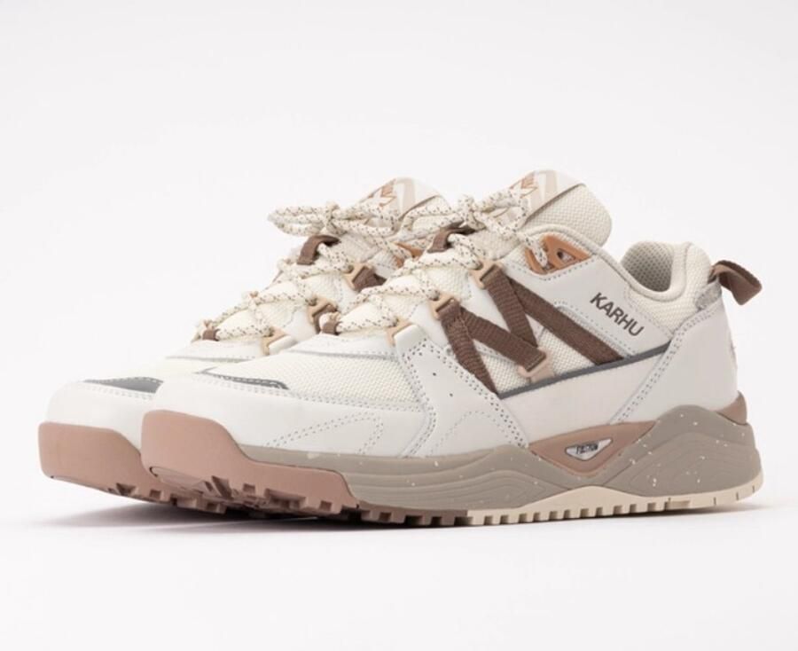 Karhu Fusion XC Lily White Unisex Sneakers Wit