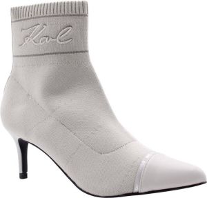 Karl Lagerfeld Laarzen met hakken Beige Dames