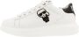 Karl Lagerfeld women's shoes leather trainers sneakers K Ikonik Kapri Wit Dames - Thumbnail 1