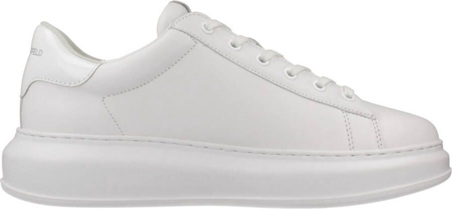 Karl Lagerfeld K Ikonik Kapri Sneakers Vetersluiting Effen Patroon White Heren
