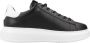 Karl Lagerfeld 's shoes leather trainers sneakers Kapri Plexikonic Zwart - Thumbnail 1