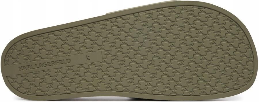 Karl Lagerfeld Heren Slippers Grijs KL70005C