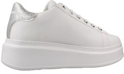 Karl Lagerfeld Sneakers laag 'Anakapri' zilver wit