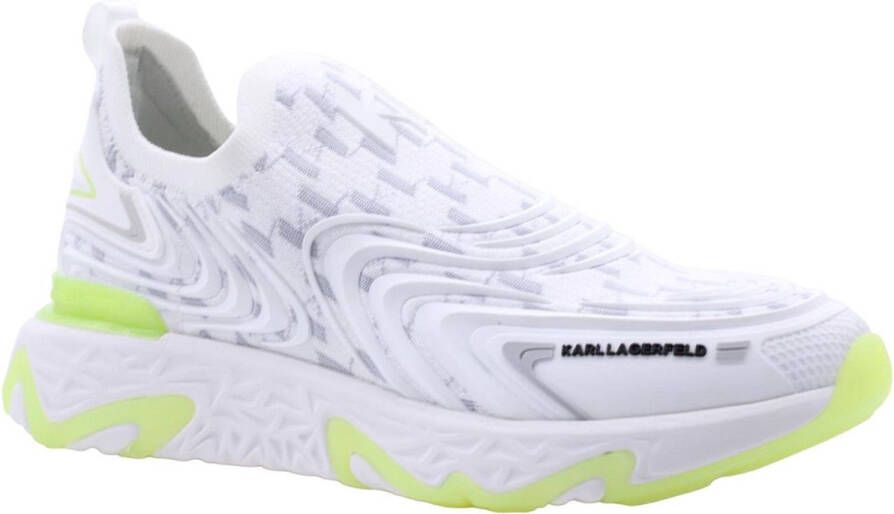 Karl Lagerfeld Sneakers Kapri Maison Lentikular Lo in wit