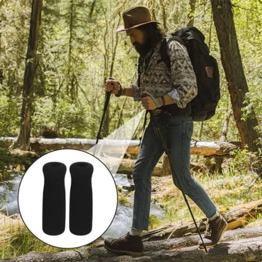 Karzo 2Stuks Handgrepen Voor Stoel Vervangingen Voor Wandelschoenen Non-Skid Handgrepen Voor Wandelschoenen Spons