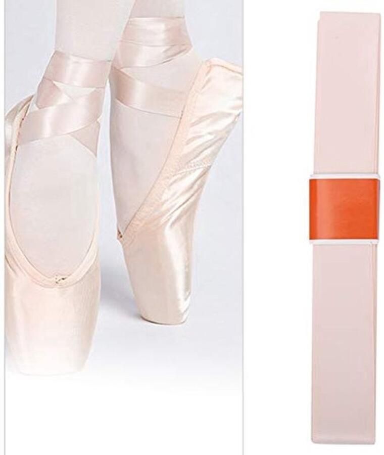 Karzo Dames Professionele Ballet Dans Lint Satijn Roll Schoenen Pointe Accessoires