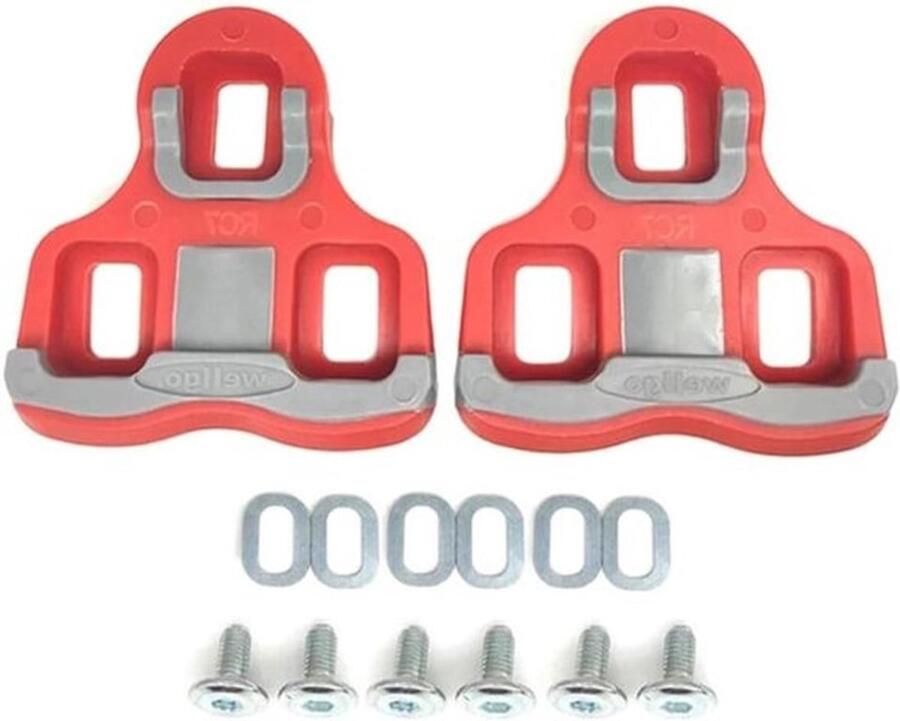 Karzo Weg fietsschoenplaatjes compatibel met KEO Grip Anti-Slip TPU oppervlak Duurzame kwaliteit