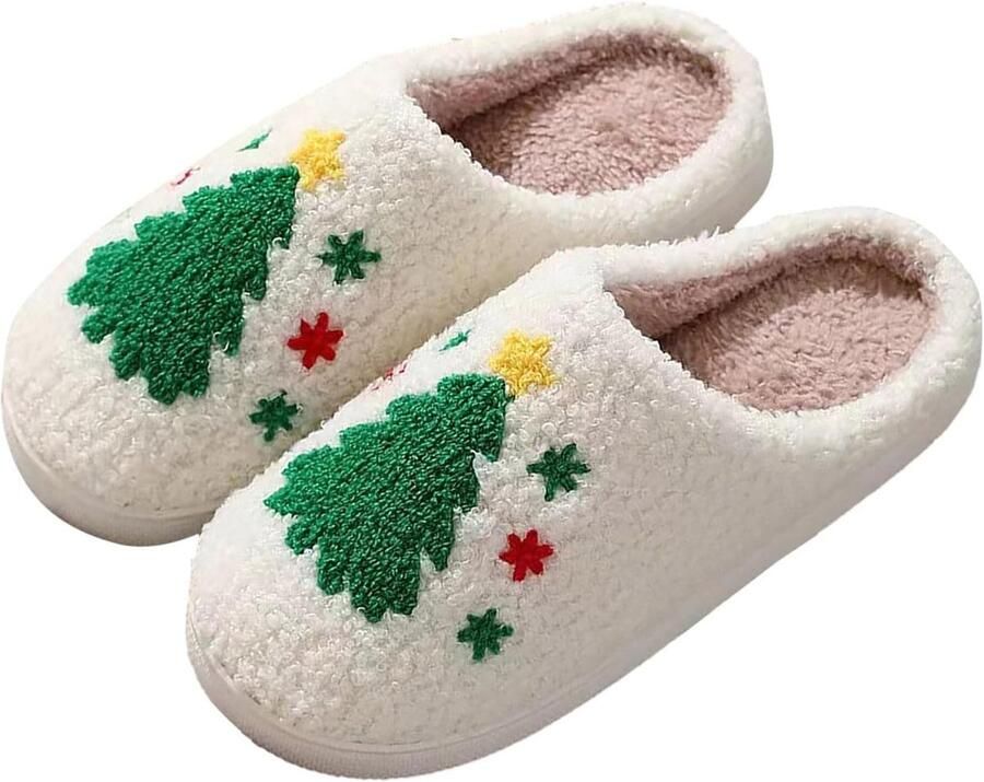Katoenen pantoffels winter slippers unisex casual platte schoenen schattige pluche slippers met cartoonfiguren antislip binnenslippers duurzame katoenen