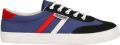 Kawasaki Lage Sneakers Fuzion 2.0 Canvas Shoe K242352 2037 Estate Blue - Blauw