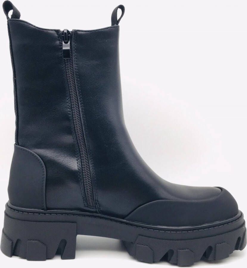 Kayla Shoekueen Dames Laarzen Zwart
