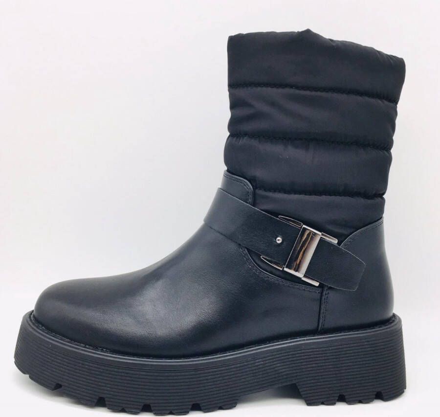 Kayla Shoekueen Dames Laarzen Zwart