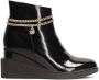 Kazar Enkellaarzen met afneembare ketting Black Dames - Thumbnail 3