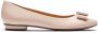 Kazar Beige ballerina's voor dames - Thumbnail 1